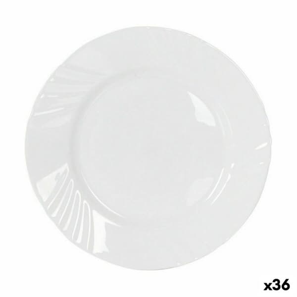 Flat tallerken La Mediterránea Everett 22,8 x 22,8 x 2 cm (36 Enheter)