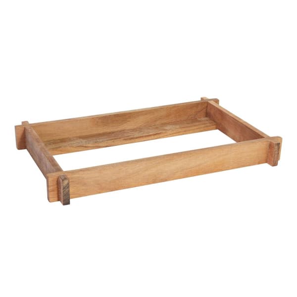 Serveringsfat Viejo Valle Akasia 32,5 x 17,5 x 4 cm (3 enheter)