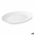 Miniatyrbilde 1 av 4: Serveringsfat Vivalto LXYP-135 Hvit Opalglass 34 x 2,5 x 25 cm (18 enheter)