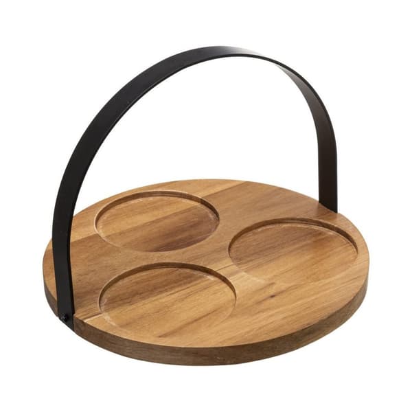 Alkuruokasetti Secret de Gourmet Musta Kivitavara 4 Kappaletta (Ø 21 cm)