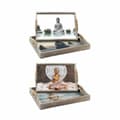 Pikkukuva 1 / 4: Tarjotinsetti DKD Home Decor 40 x 30 x 6 cm Puu MDF (2 osaa)