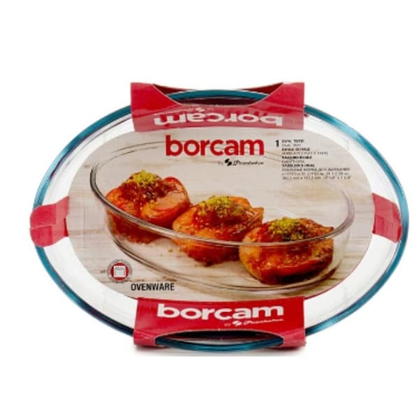 Vuoka Pasabahce Borcam Soikea 1,5 L 18 x 6 x 26 cm (10 osaa)