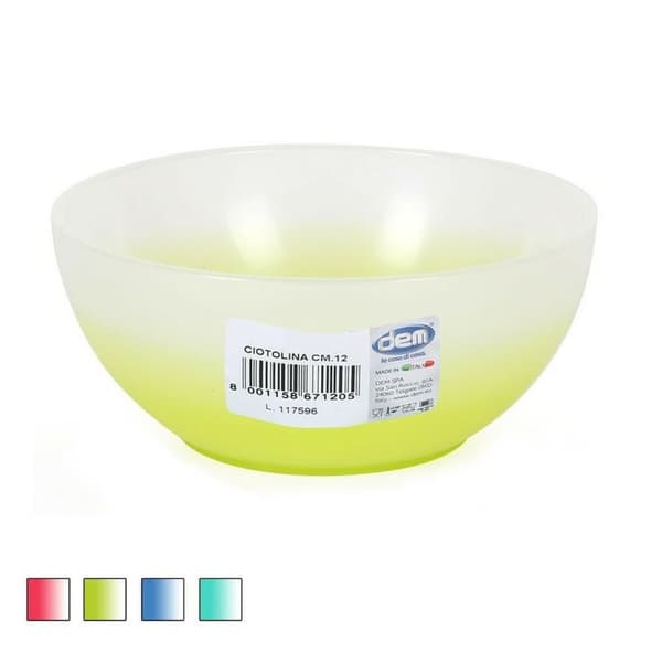 Kulho Dem Cristalway Muovinen 300 ml ø 12 x 5 cm (36 Osaa)