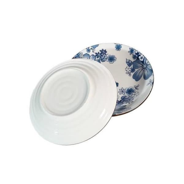 4 asiatiska tallrikar - traditionell japansk design