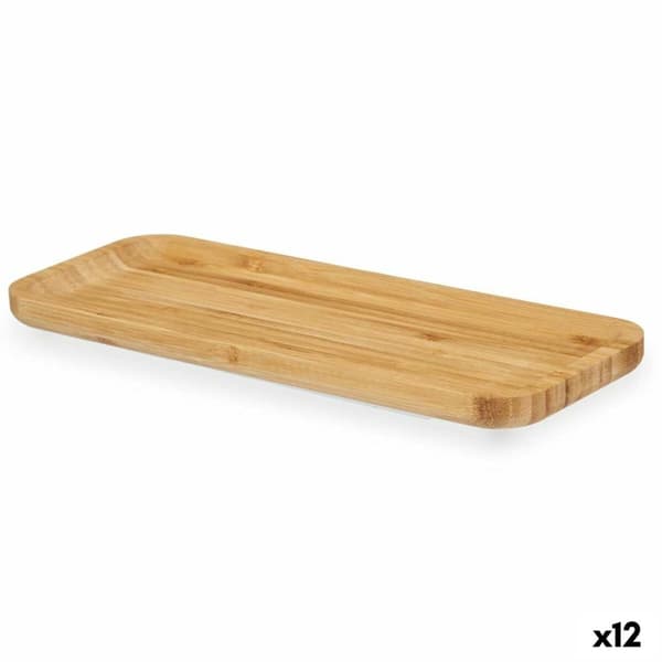 Snacksbrett Kinvara 90957 Brun 29,5 x 1,6 x 11,5 cm Aperitiff (12 enheter)