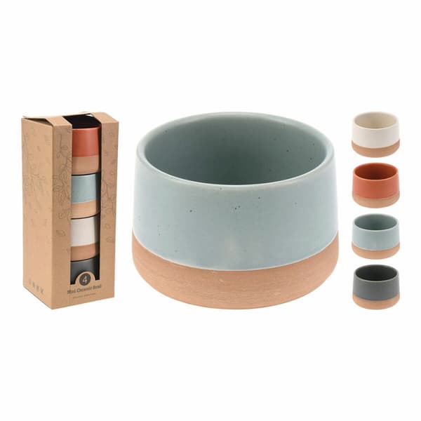 Kulhosetti Excellent Houseware 210000960 Keraminen Ø 9 x 5,6 cm 4 Kappaletta