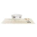 Miniatyrbild 2 av 4: Sushiset DKD Home Decor Bambu Stengods Vit Orientalisk 14,5 x 14,5 x 31 cm (16 Delar)