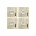 Miniatyrbild 1 av 4: Sushiset DKD Home Decor Bambu Stengods Vit Orientalisk 14,5 x 14,5 x 31 cm (16 Delar)