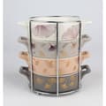Miniatyrbild 3 av 5: Skål DKD Home Decor 16,8 x 12,5 x 4,3 cm Gyllene Metall Modern