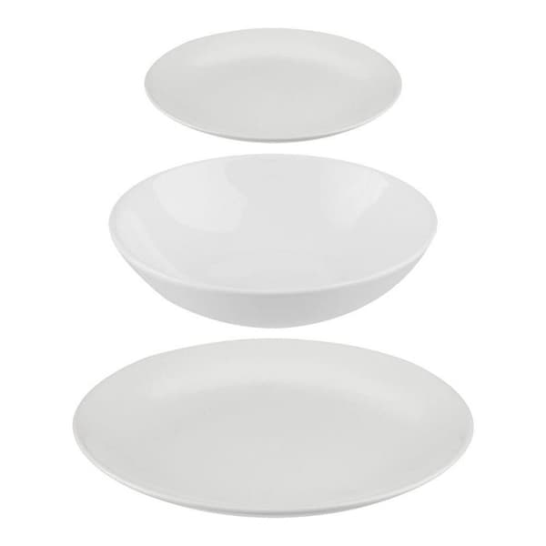 Matservis Secret de Gourmet Vit Keramik 18 Delar