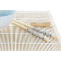 Pikkukuva 3 / 4: Sushisetti DKD Home Decor 14,5 x 14,5 x 31 cm Sininen Valkoinen Kivitavara Itämainen (16 Kappaletta)