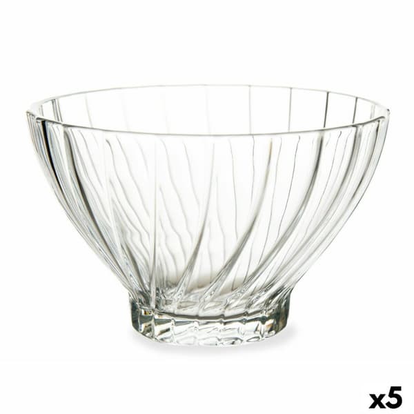 Kulhosetti Pasabahce 1201049-530226 Läpinäkyvä Lasi 290 ml Ø 10,8 x 7 cm (5 osaa)