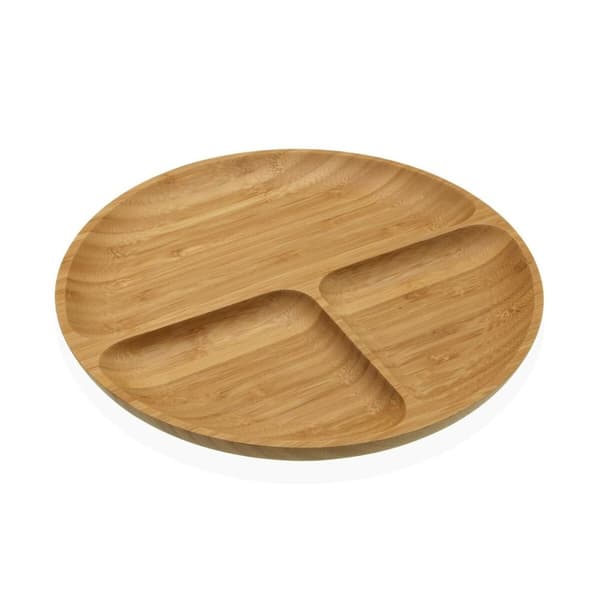 Snacksbricka Versa Bambu 25 x 2 x 25 cm