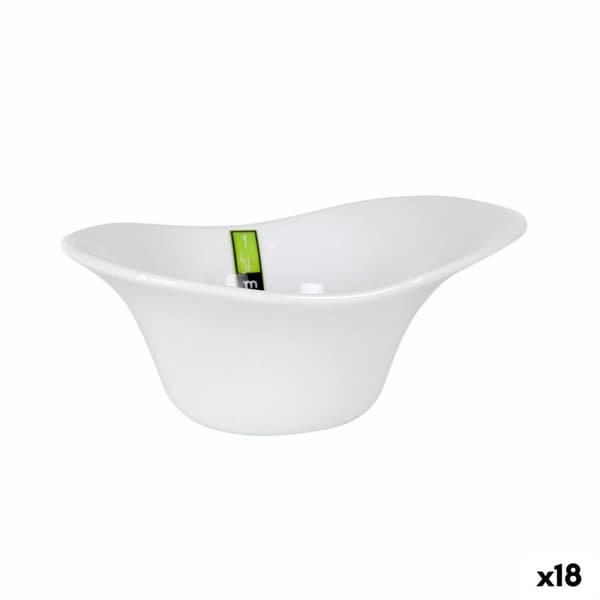 Skål La Mediterránea Yummy Vit 18,4 x 13 x 7,3 cm (18 antal)