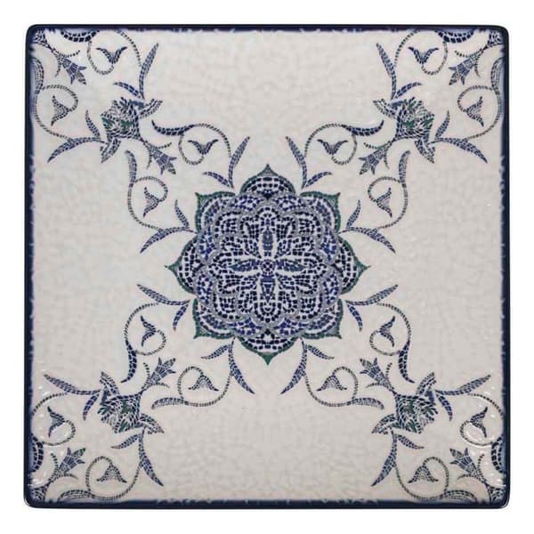 Platt skål La Mediterránea Rosetta 24 x 24 x 2 cm (6 antal)