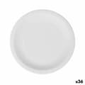 Miniatyrbild 1 av 2: Tallriksset Algon Engångsanvändning Vit Papp 20 cm (36 antal)