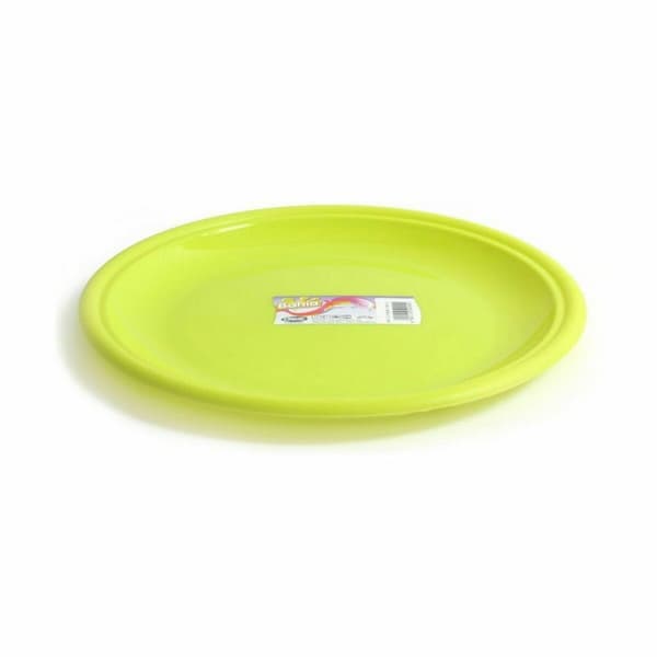 Platt skål Dem Bahia Plast Ø 25 x 25 x 2 cm (36 antal)