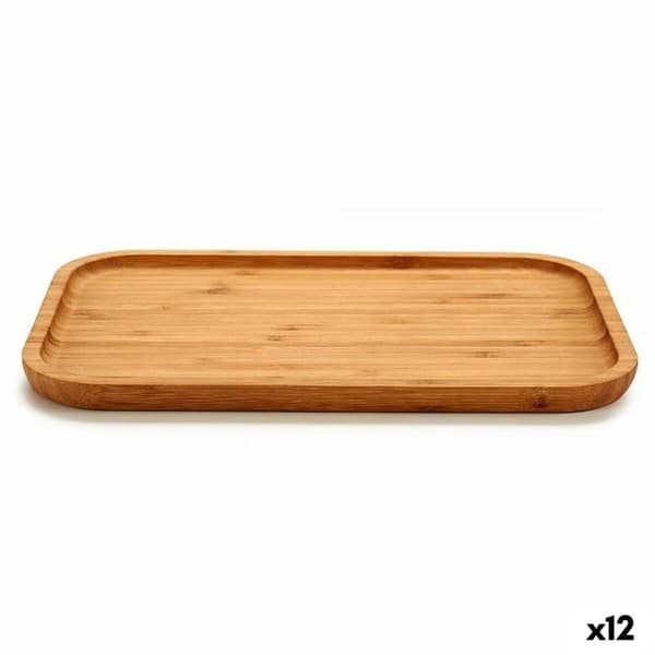 Välipalatarjotin Kinvara JWKW-3712-1 Ruskea 30 x 1,5 x 20 cm (12 osaa)