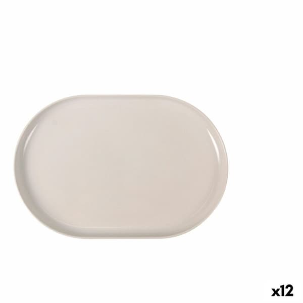 Snacksbricka La Mediterránea Ivory Avlång 30 x 20 x 2,5 cm (12 antal)