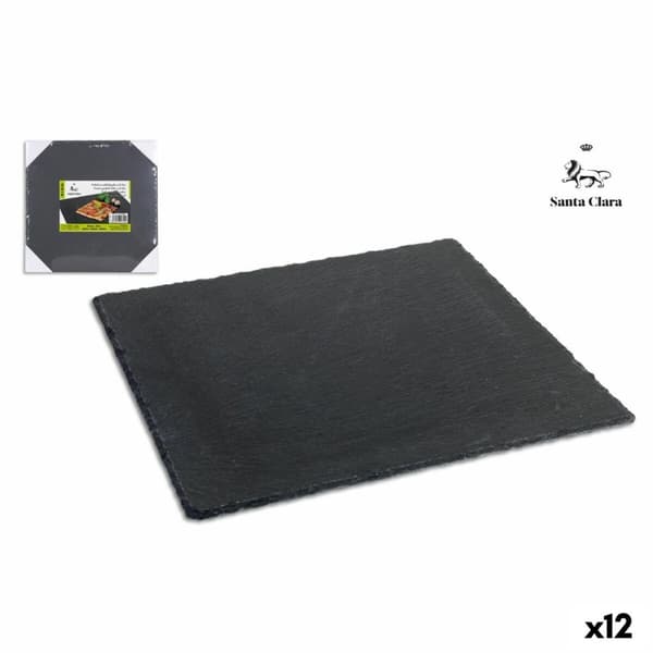 Bricka Santa Clara Alfares Skiffer 30 x 30 cm 6 mm (12 antal)
