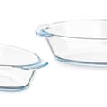 Pikkukuva 3 / 3: Vuoka Vivalto T7-07 Läpinäkyvä Borosilikaattilasi 700 ml 23,6 x 5,3 x 13 cm Kahvoilla (18 osaa)
