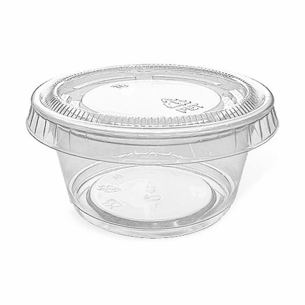 Set med återanvändbara skålar Algon Såser 10 Delar Plast 60 ml (36 antal)