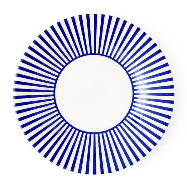 Steccato Tallrik Narrow Stripe, Ø 18cm - Spode