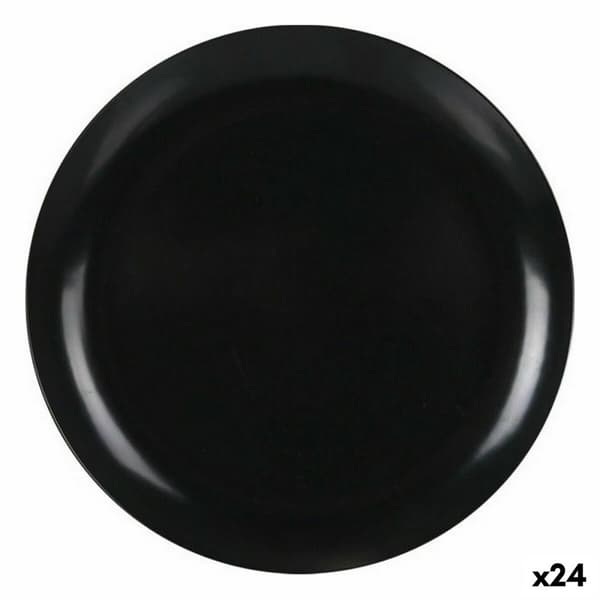 Desserttallerken La Mediterránea Melamin Antracit 20 cm (24 enheder)