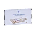 Miniatyrbild 4 av 4: Ostbricka DKD Home Decor Bambu Aluminium Stengods 21,5 x 11,8 x 1,5 cm (3 Delar)