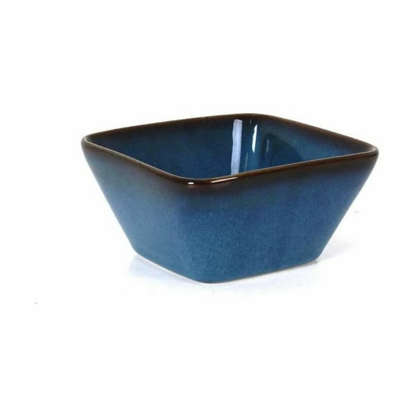 Snackskål La Mediterránea Pica-pica Blå Firkantet 10,5 x 5,3 cm (24 enheder)