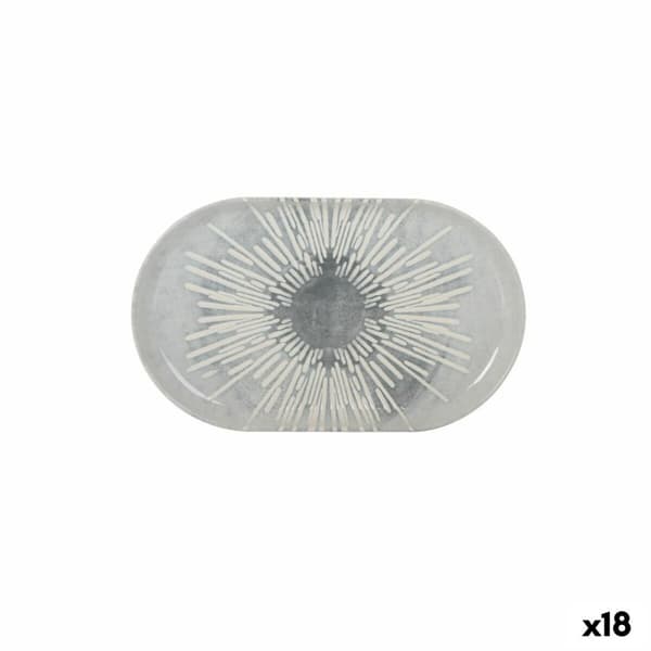 Snack bakke La Mediterránea Ivar Oval 25 x 15 x 2,2 cm (18 enheder)