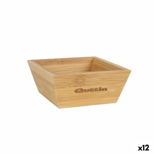 Bolle Quttin Bambus 12 x 12 x 5 cm (12 enheter)