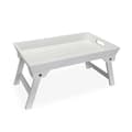 Miniatyrbilde 2 av 4: Sett med brett Versa Hvit Tre MDF 32 x 24 x 48 cm