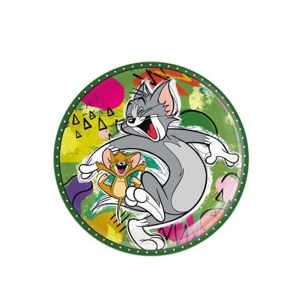 LOONEY TOONS - PLATTA D19CM - TOM &amp; JERRY EGAN 116007