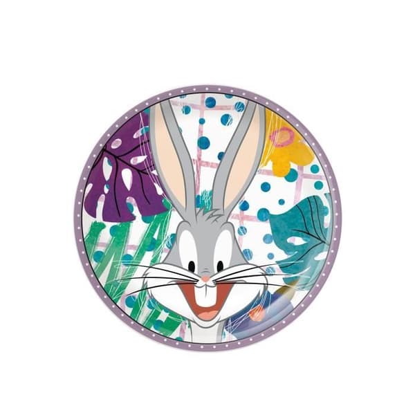 LOONEY TOONS - PLATTA D19CM - BUGS BUNNY EGAN 116009