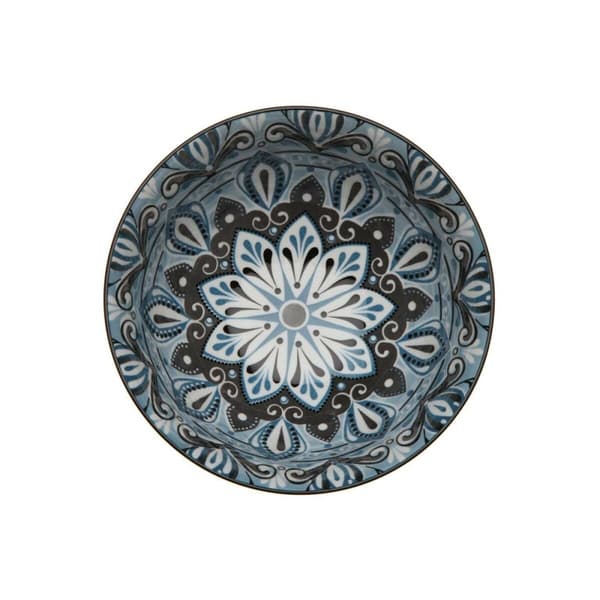 Snacksskål Versa Blå Keramik Porslin 15,5 x 7 x 15,5 cm