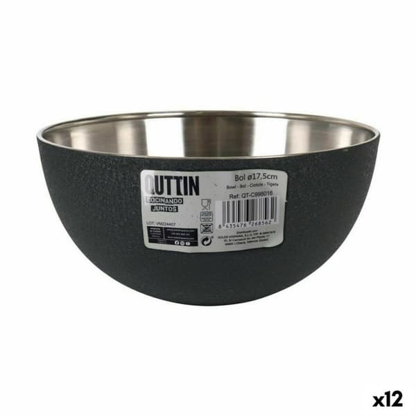 Bolle Quttin Crocodile Stål 17,2 x 8 cm (12 enheter)