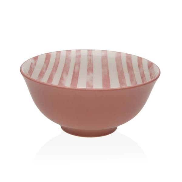 Skål Versa Rosa Keramik Porslin 15,5 x 7 x 15,5 cm