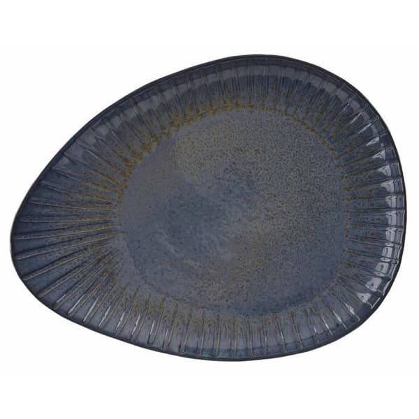 Stalit Aegean Reactive Oval Plate, 34 cm (set med 4) - C83804