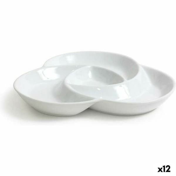 Snack bakke Poppy 25 x 25 x 3,4 cm (12 enheder)