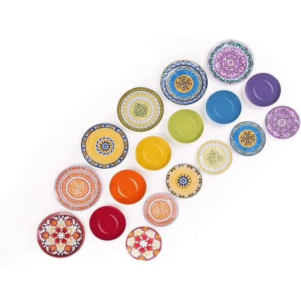 Excelsa 61628 Tjänsteset 18 Delar Porcelain och Keramik Multicolor