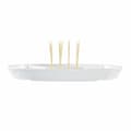 Miniatyrbild 3 av 3: Snacksbricka DKD Home Decor Multicolour Naturell Bambu Stengods Tropiskt 23,5 x 23,5 x 7 cm