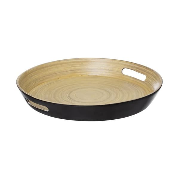 Bricka 5five Simply Smart Noir Kitchen Naturell Bambu Ø 42 cm