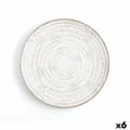 Miniatyrbild 1 av 3: Platt skål Ariane Tornado White Dvobarvna Keramik Ø 31 cm (6 antal)