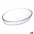 Miniatyrbild 1 av 3: Ugnsform Ô Cuisine Ocuisine Vidrio Transparent Glas Oval 26,2 x 17,9 x 6,2 cm (6 antal)