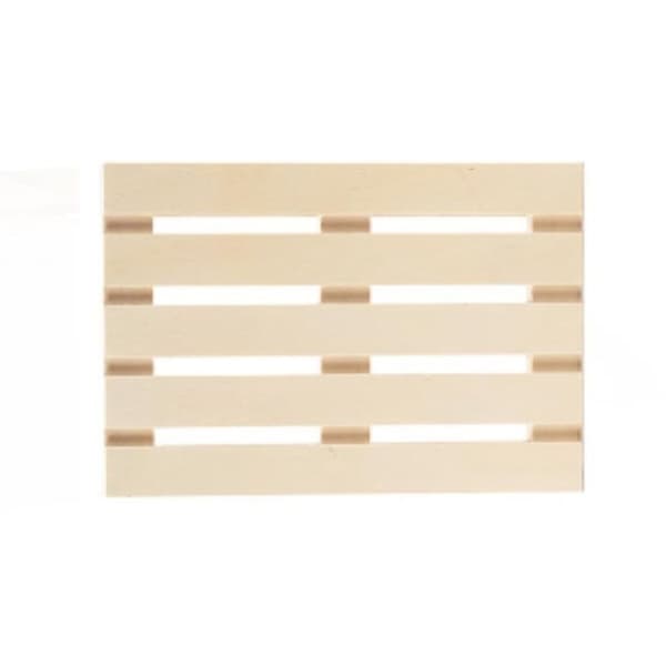 Snacksbricka Brun Trä 40 x 2 x 60 cm (12 antal)