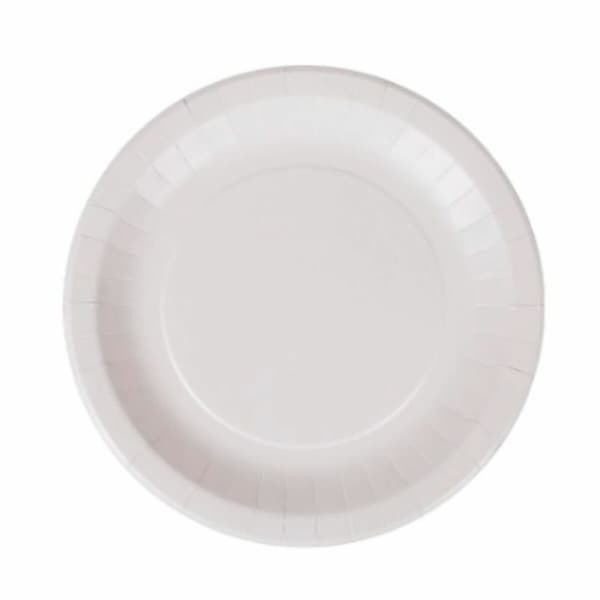 Tallriksset Algon Engångsanvändning Vit Papp 28 cm (36 antal)