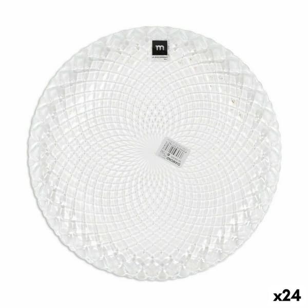 Platt skål La Mediterránea Diamond ø 27 x 2 cm (24 antal)