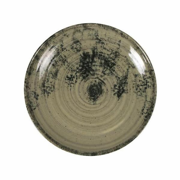 Desserttallrik La Mediterránea Aspe Grön Ø 19,8 x 2,7 cm (12 antal)