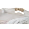 Miniatyrbillede 2 af 4: Bakkesæt DKD Home Decor Beige 40 x 30 x 6 cm Træ MDF (2 enheder)